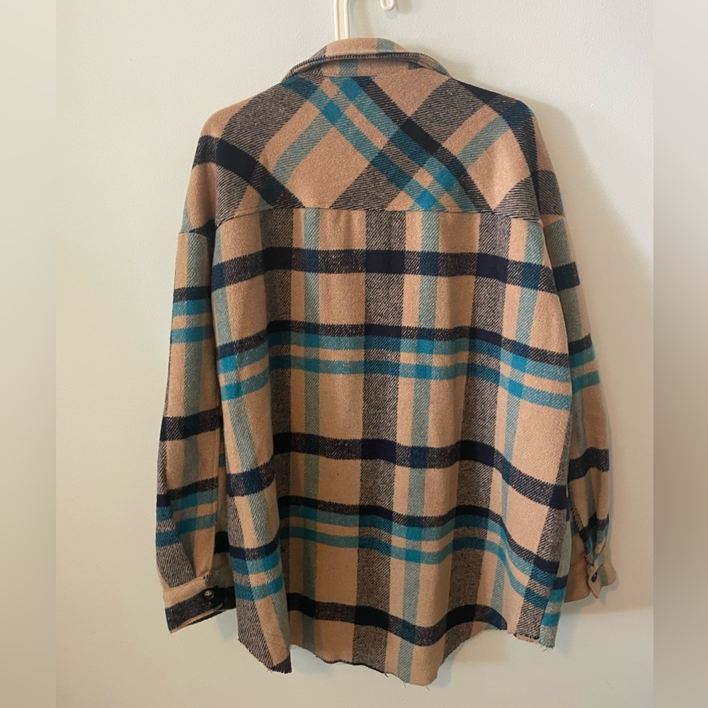 Plaid Utility Jacket - image 2